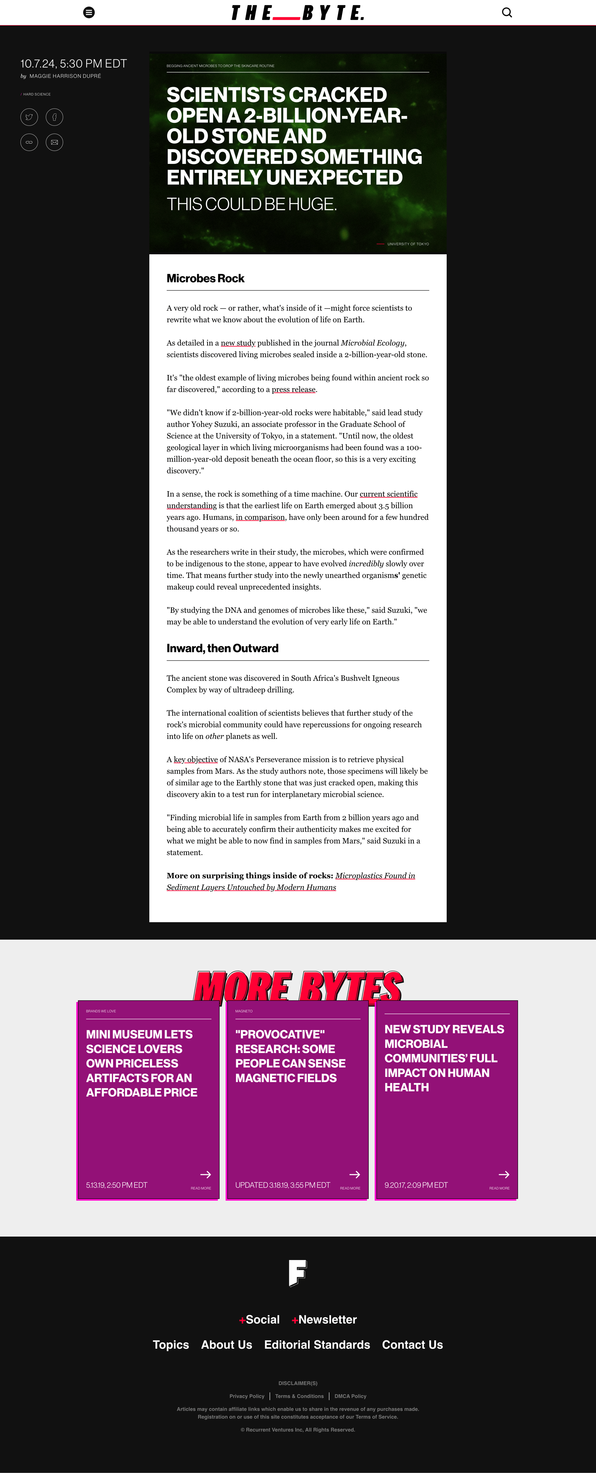 The Byte Article Page